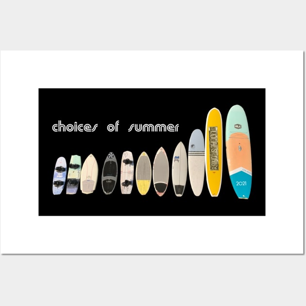 Choices of Summer Color Wall Art by LocalsOnly